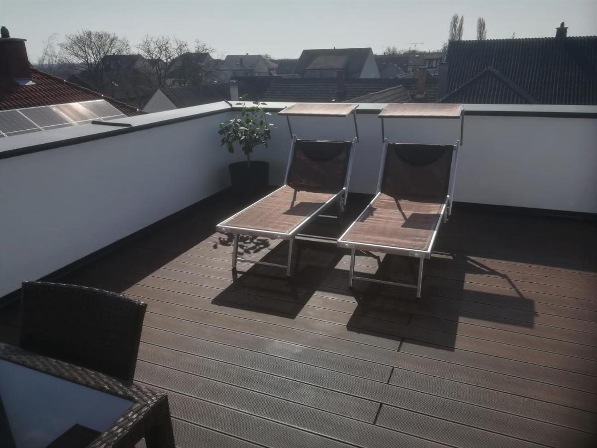 Penthouse Griemann 2 Fuer Max 4 Personen Mit Eigener Grosser Dachterrasse Zum Relaxen! Illmitz Eksteriør billede